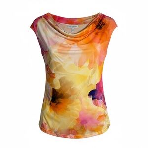 Liz Claiborne Multicolor Floral Blouse